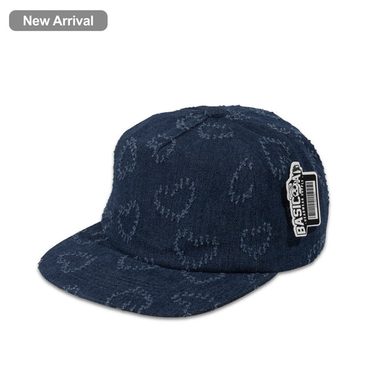 Plain Unstructed Love Jean 5Panel Cap 5035