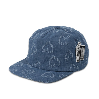Plain Unstructed Love Jean 5Panel Cap 5035