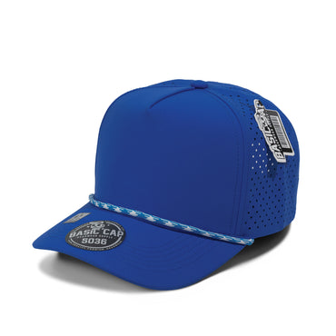 Plain Curve 5Panel Laser Hole Rope Hat Water Repellent 5036