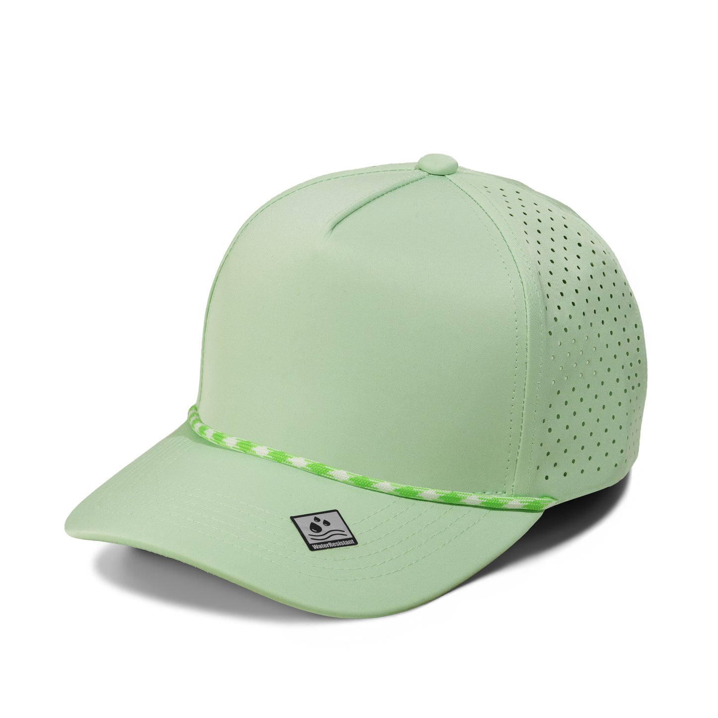 Plain Curve 5Panel Laser Hole Rope Hat Water Repellent 5036