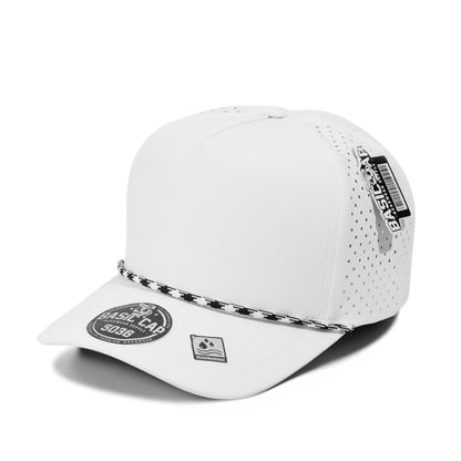 Plain Curve 5Panel Laser Hole Rope Hat Water Repellent 5036