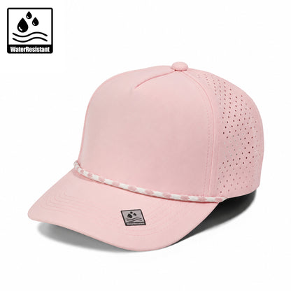 Plain Curve 5Panel Laser Hole Rope Hat Water Repellent 5036