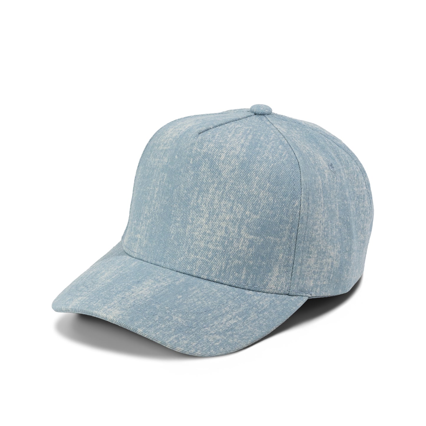 Plain 5Panel Faded Fabric Hat 5038