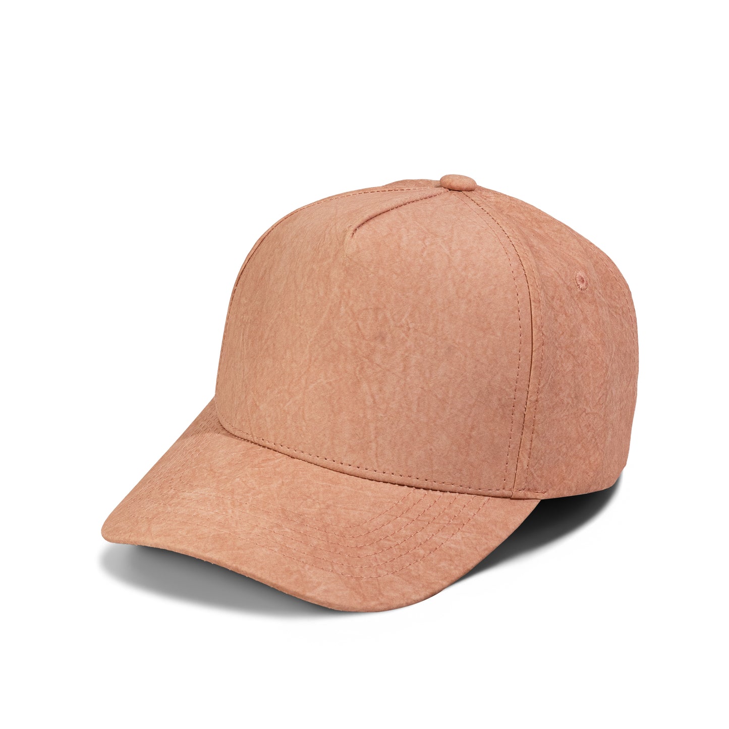 Plain Curve 5Panel Brushed Cotton Hat 5046