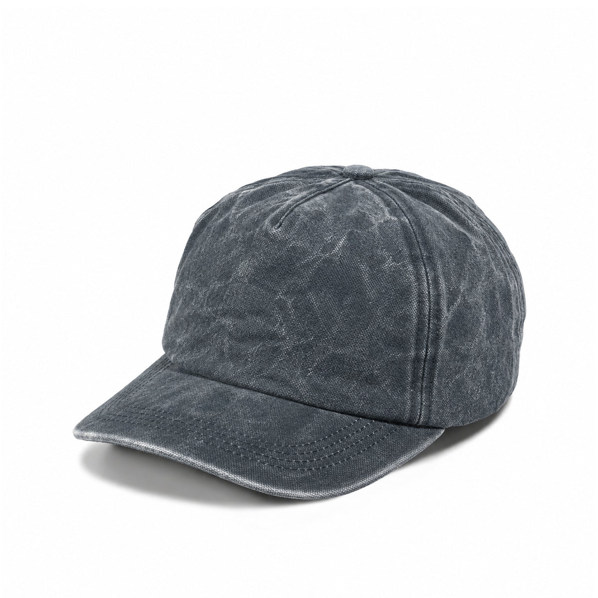 Plain Curve 5Panel Vintage Wash Hat 5047