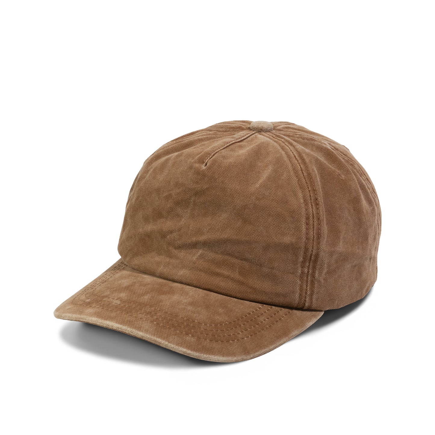 Plain Curve 5Panel Vintage Wash Hat 5047