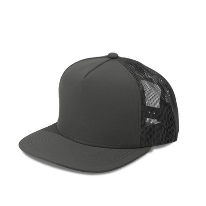 Plain Flat 5Panel Mesh Hat 5052
