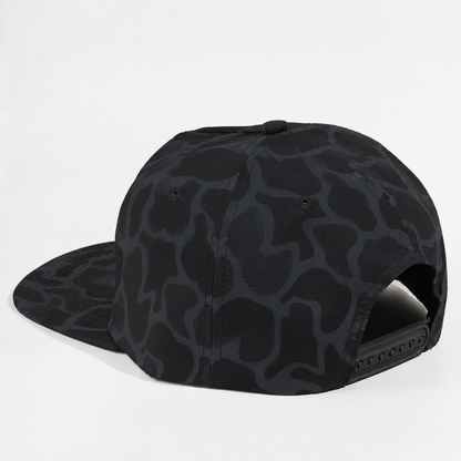Plain Flat Unstructured 5Panel Duck Camo Hat 5055