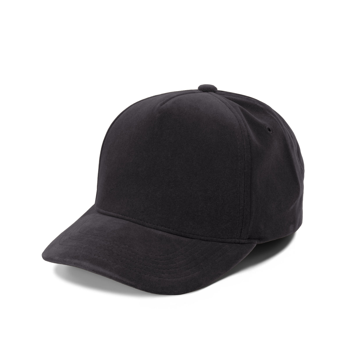 PLAIN CURVE 5PANEL VELVET HAT 5060