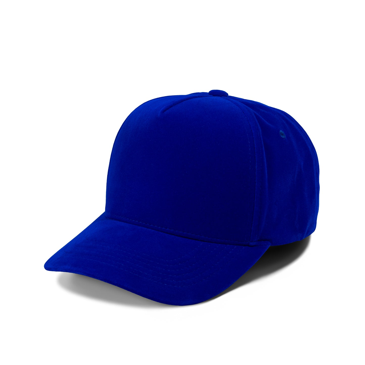 PLAIN CURVE 5PANEL VELVET HAT 5060