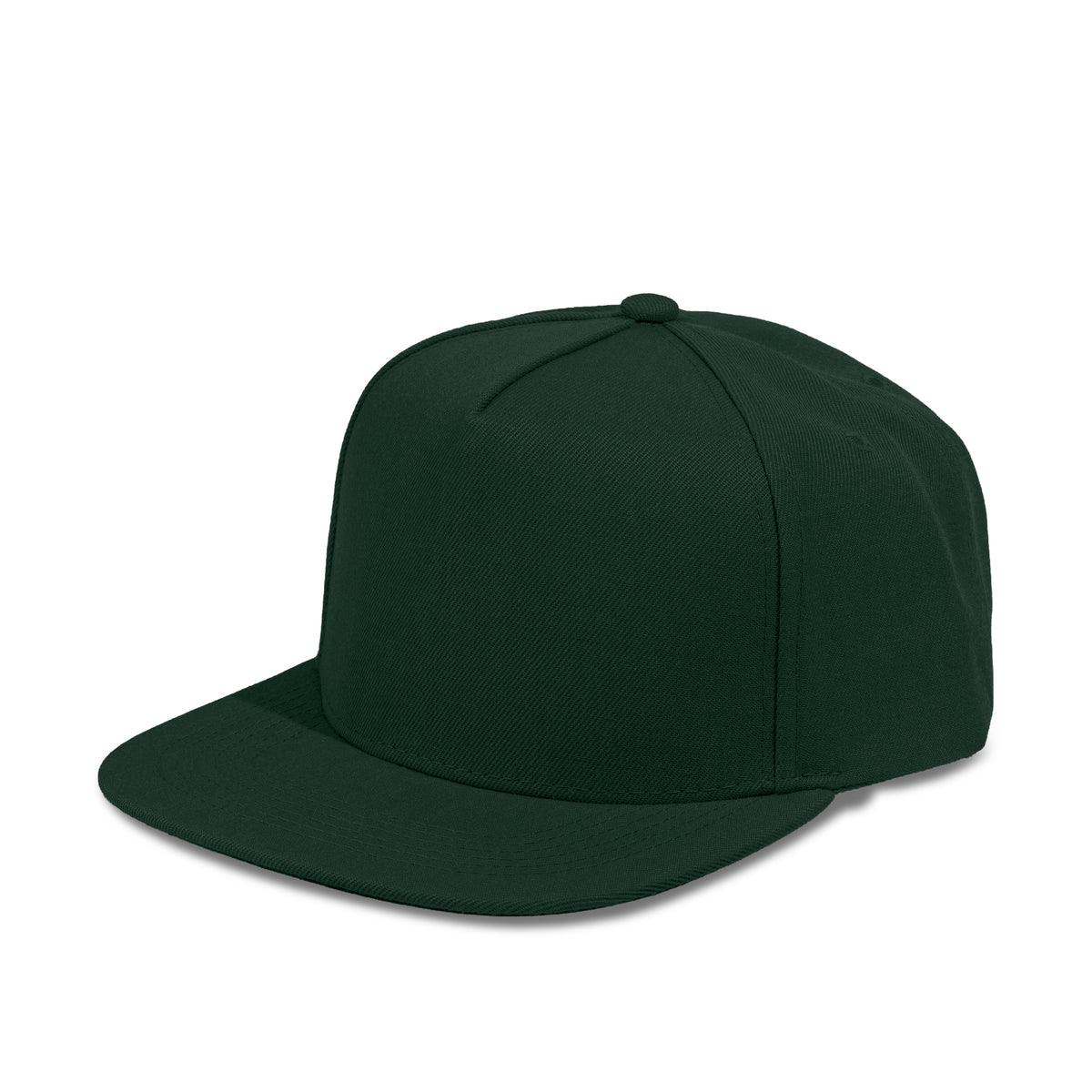 Plain Flat 5Panel Wool Hat 5078