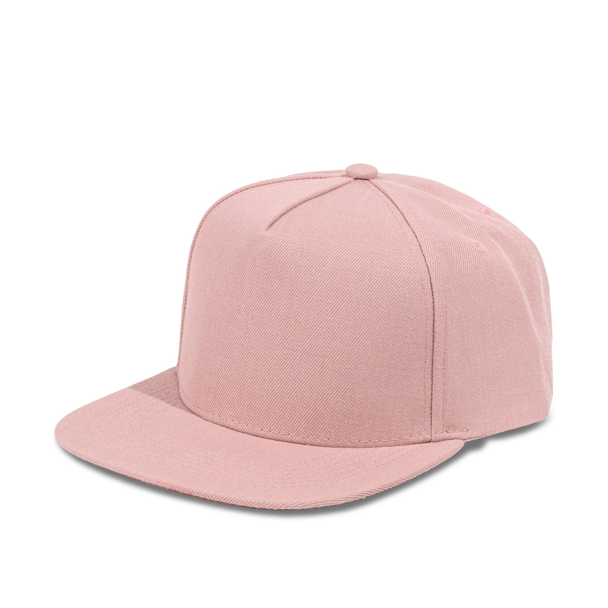 Plain Flat 5Panel Wool Hat 5078