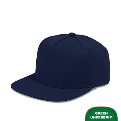 Plain Flat 5Panel Wool Hat 5078