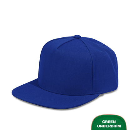 Plain Flat 5Panel Wool Hat 5078