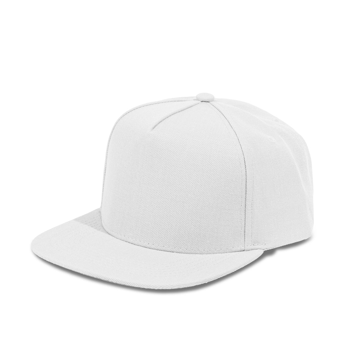Plain Flat 5Panel Wool Hat 5078