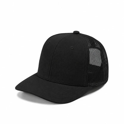 Plain Slight Curve 6Panel Mesh Hat 6001