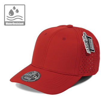 Plain Curve 6Panel Laser Hole Hat Water Repellent 6002