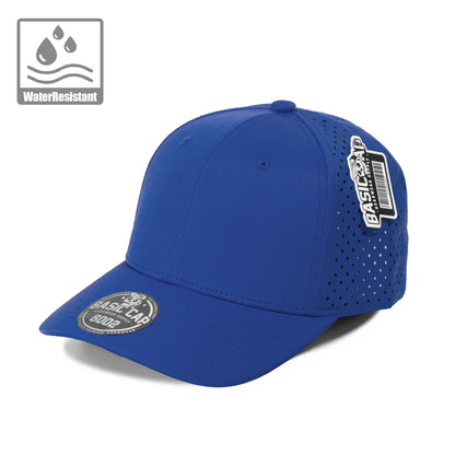 Plain Curve 6Panel Laser Hole Hat Water Repellent 6002