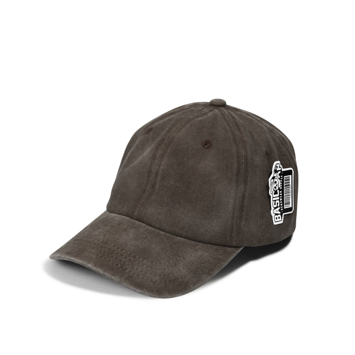 Plain Curve Unstructured Pigment Dyed Dad Hat 6005