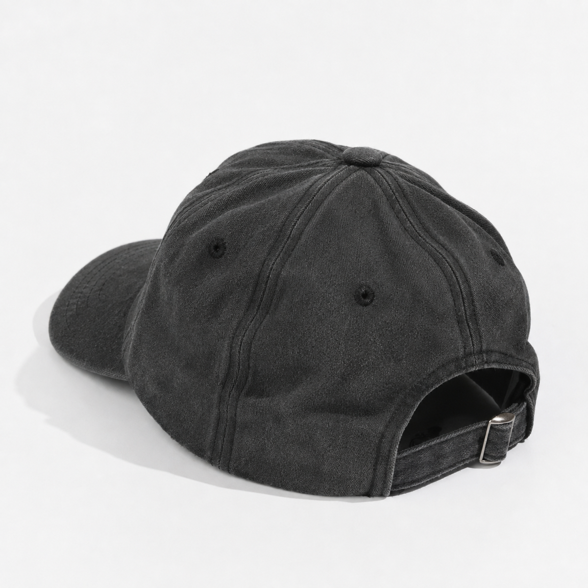 Plain Curve Unstructured Pigment Dyed Dad Hat 6005