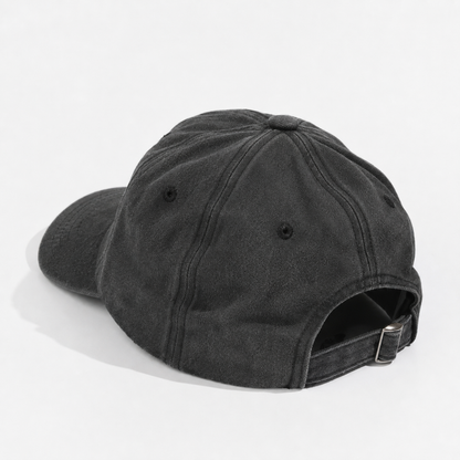 Plain Curve Unstructured Pigment Dyed Dad Hat 6005