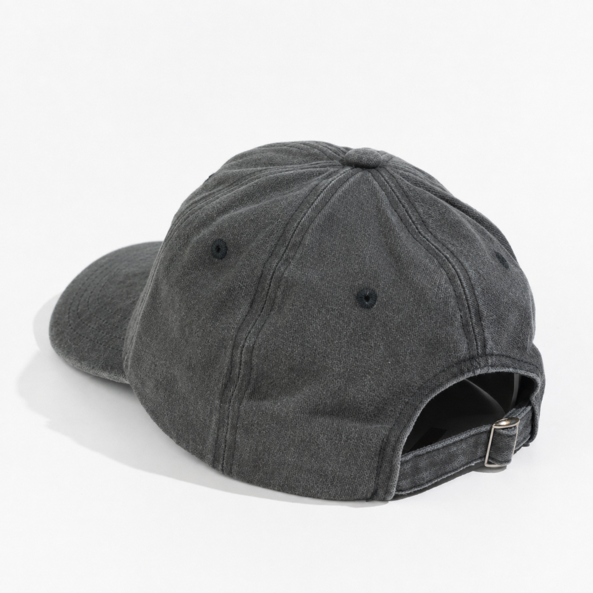 Plain Curve Unstructured Pigment Dyed Dad Hat 6005