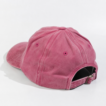 Plain Curve Unstructured Pigment Dyed Dad Hat 6005