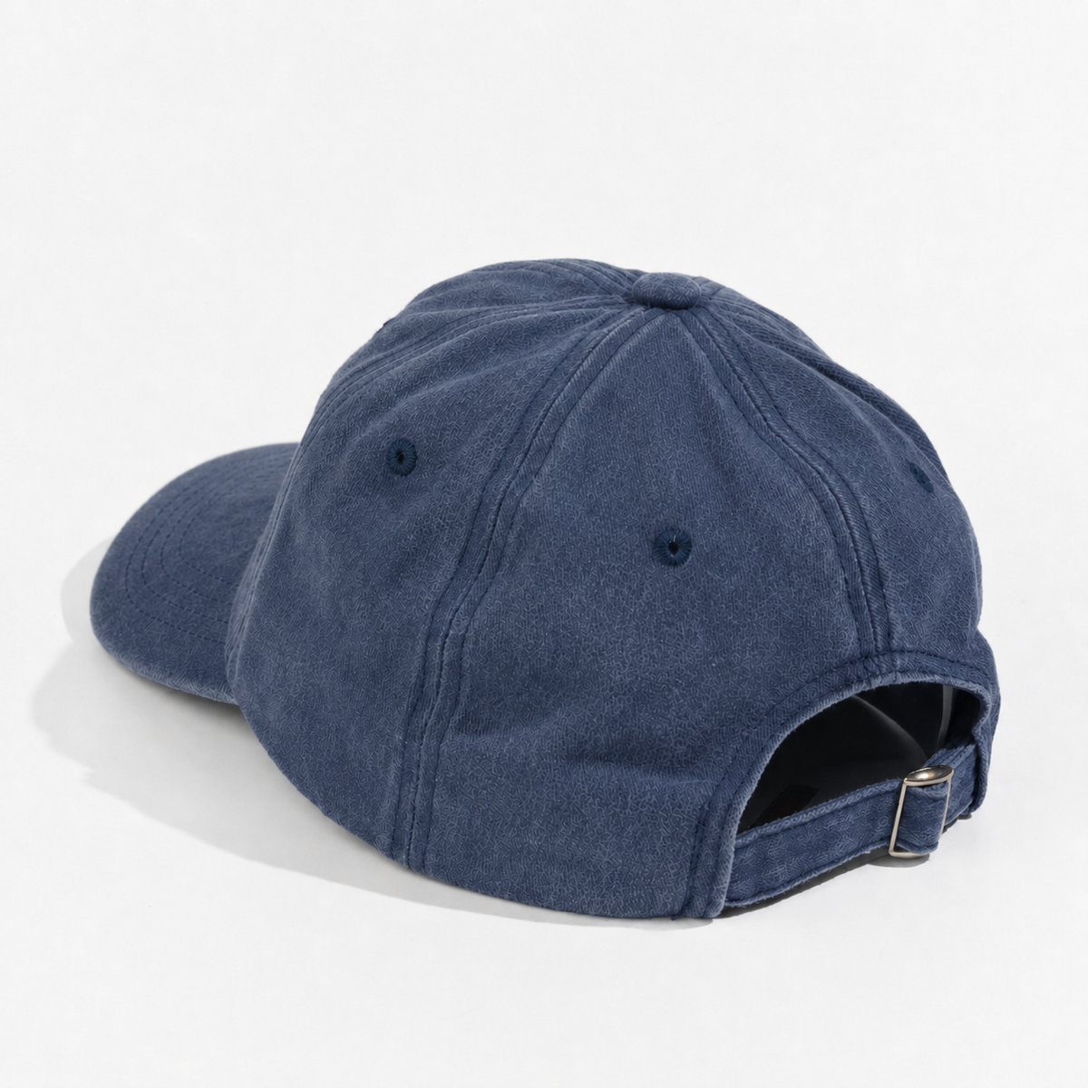 Plain Curve Unstructured Pigment Dyed Dad Hat 6005