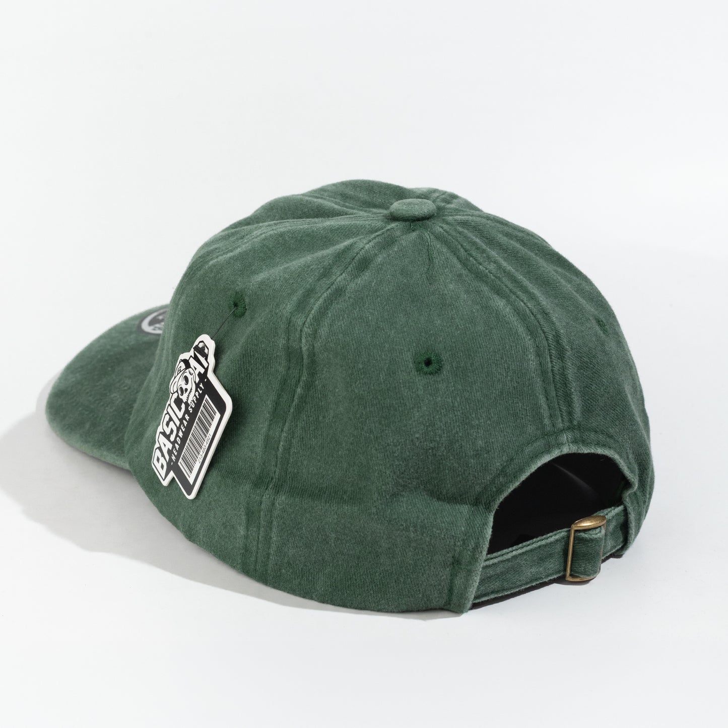 Plain Curve Unstructured Pigment Dyed Dad Hat 6005