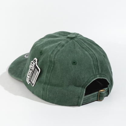 Plain Curve Unstructured Pigment Dyed Dad Hat 6005