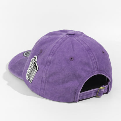 Plain Curve Unstructured Pigment Dyed Dad Hat 6005