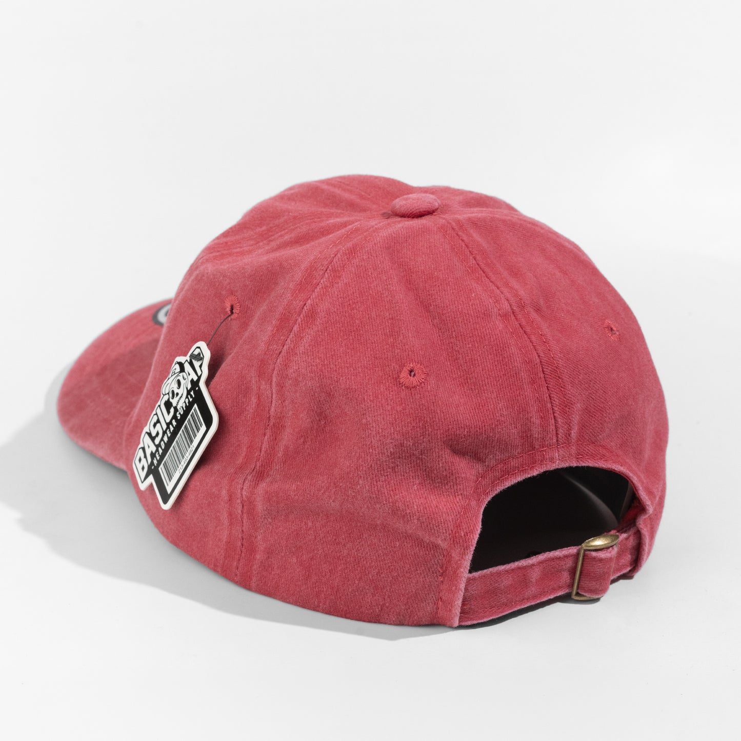 Plain Curve Unstructured Pigment Dyed Dad Hat 6005