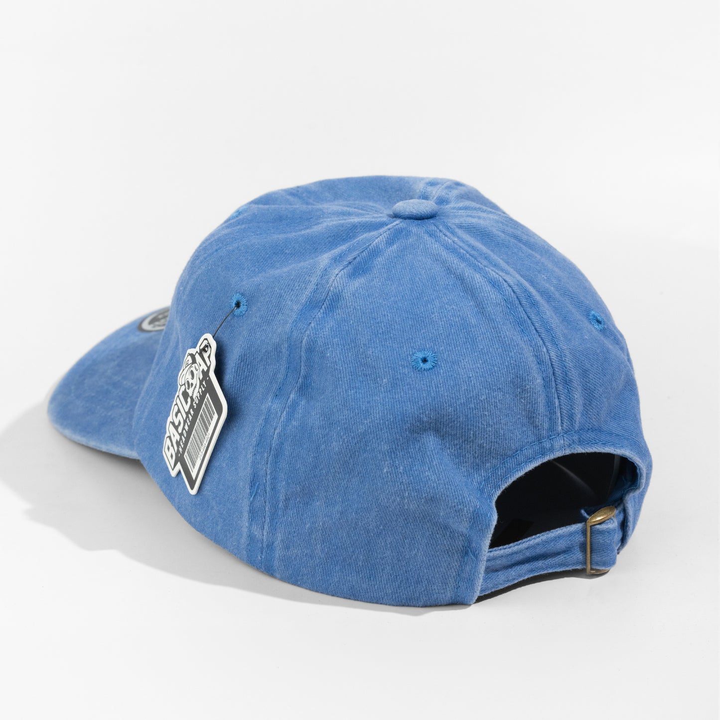 Plain Curve Unstructured Pigment Dyed Dad Hat 6005