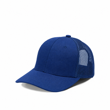 Plain Slight Curve 6Panel JUNIOR Mesh Hat 6009