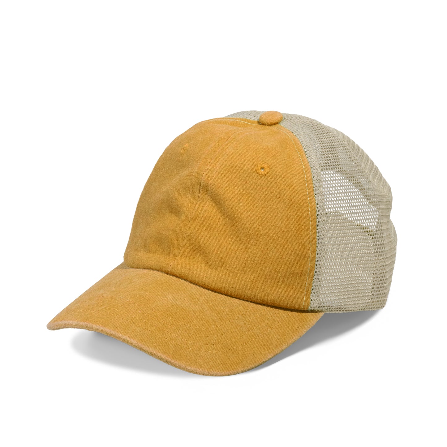 PLAIN PIGMENT DYED MESH HAT 6010