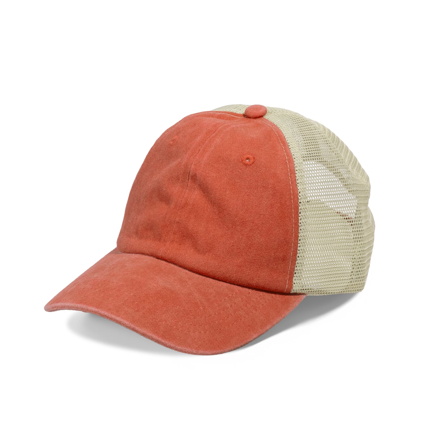 PLAIN PIGMENT DYED MESH HAT 6010