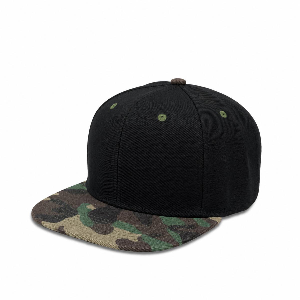 Plain Poly Snapback Hat 8002