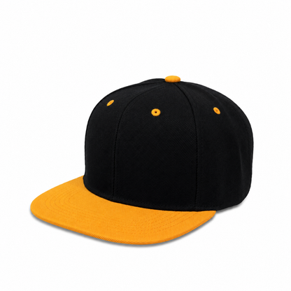 Plain Poly Snapback Hat 8002