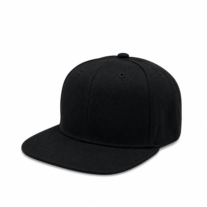 Plain Poly Snapback Hat 8002