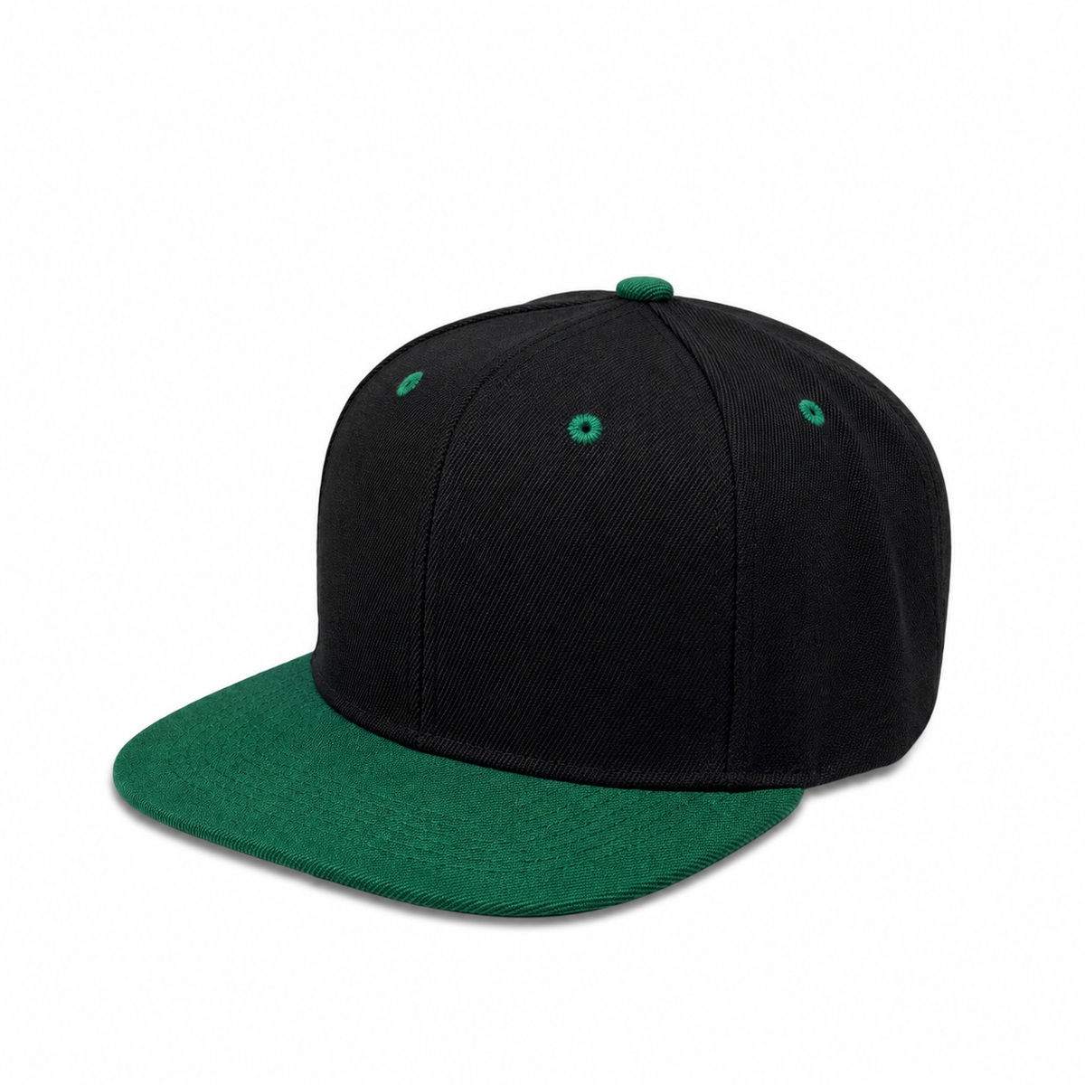 Plain Poly Snapback Hat 8002