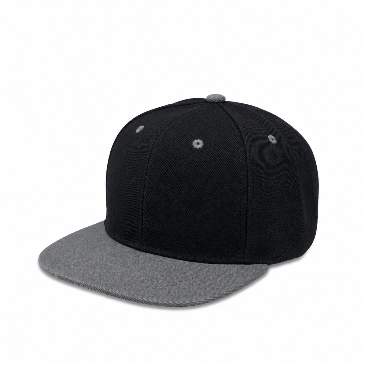 Plain Poly Snapback Hat 8002