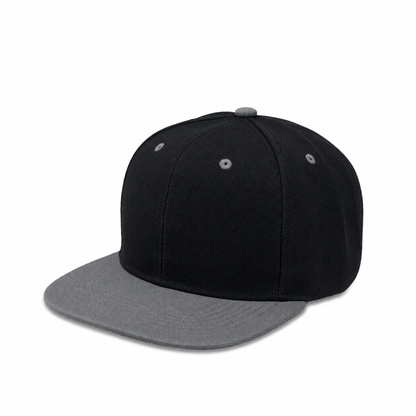 Plain Poly Snapback Hat 8002