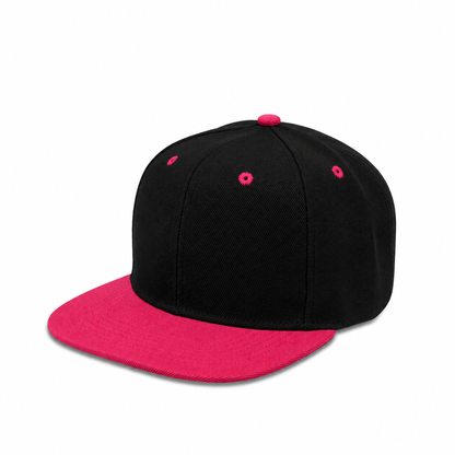 Plain Poly Snapback Hat 8002