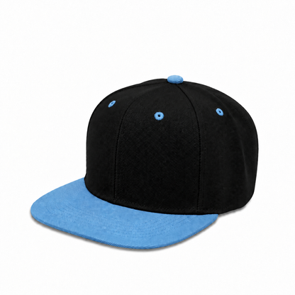 Plain Poly Snapback Hat 8002
