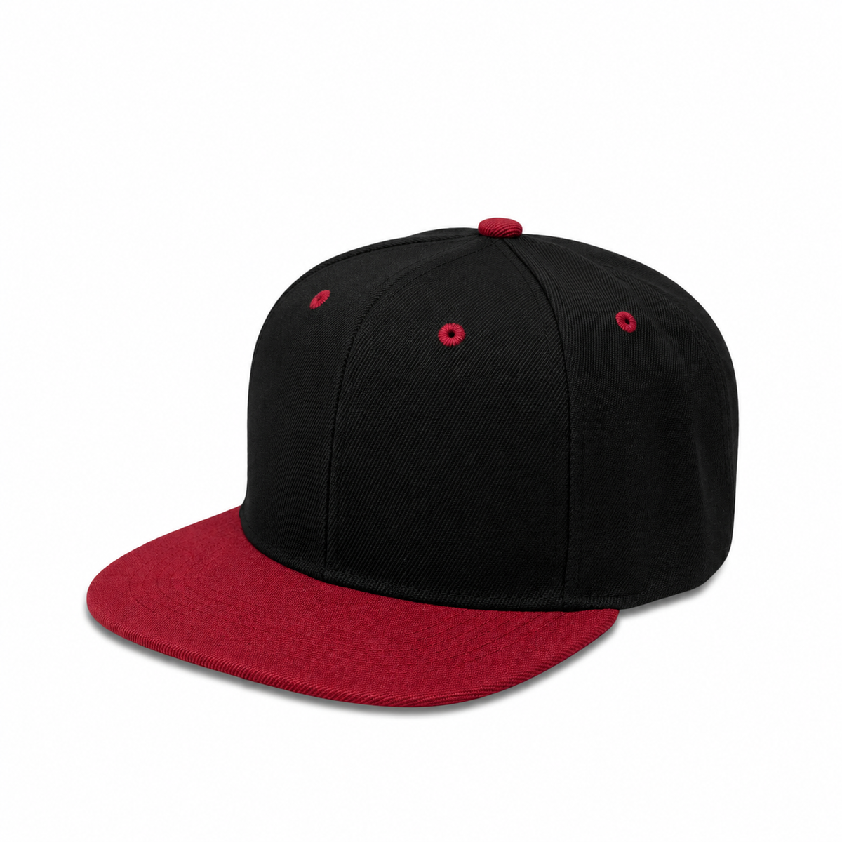 Plain Poly Snapback Hat 8002