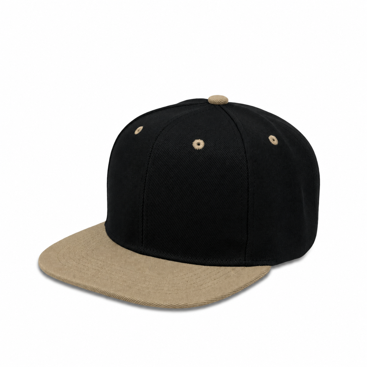 Plain Poly Snapback Hat 8002