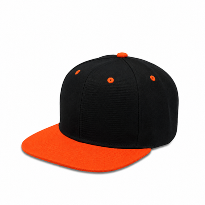 Plain Poly Snapback Hat 8002