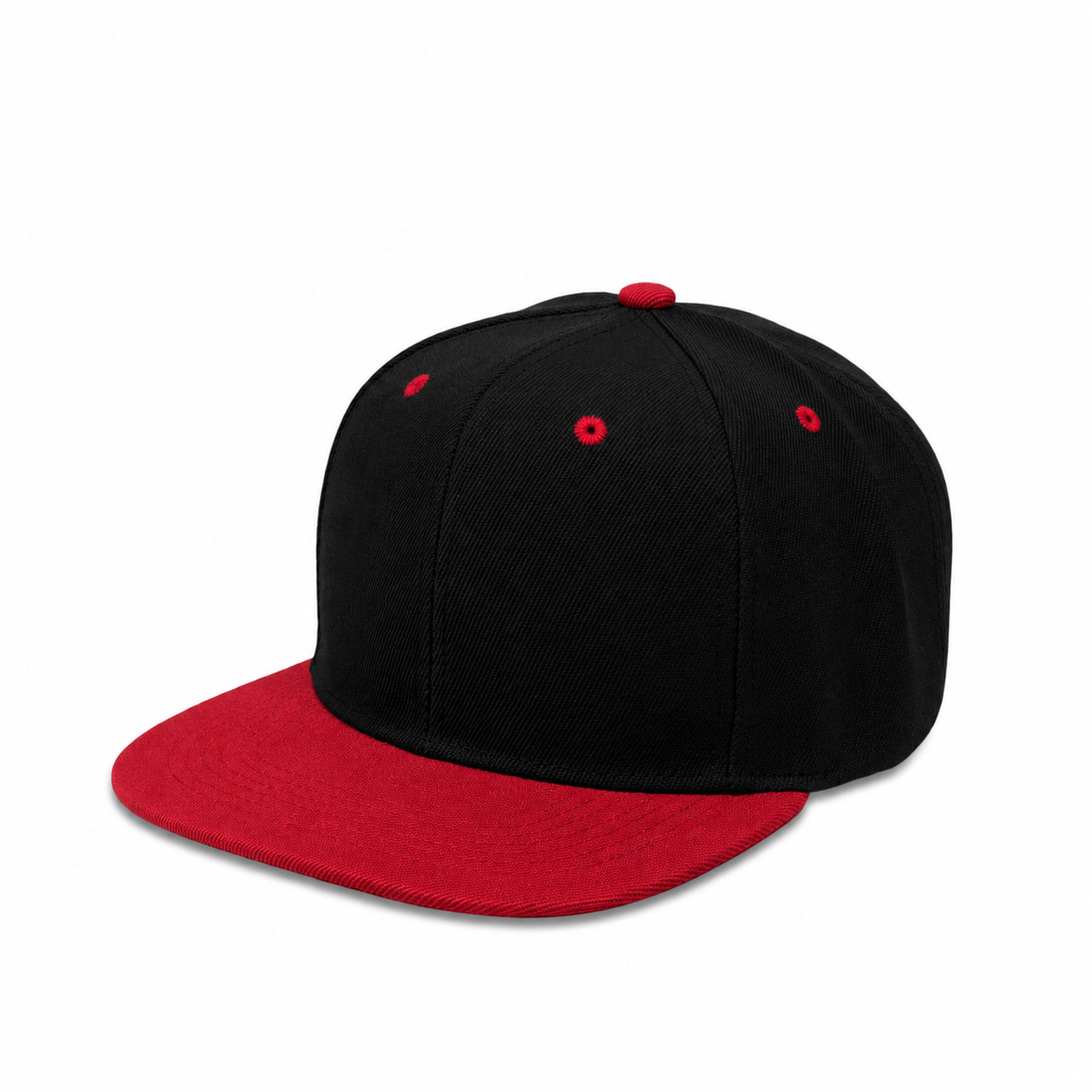 Plain Poly Snapback Hat 8002