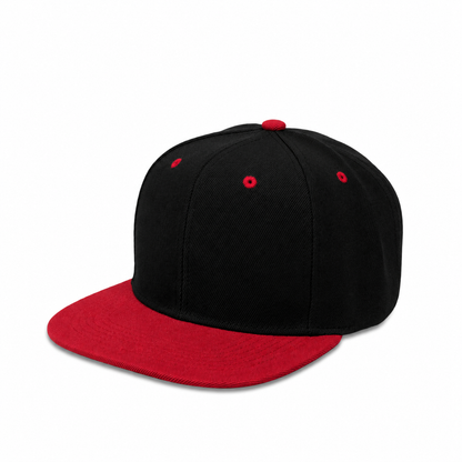 Plain Poly Snapback Hat 8002