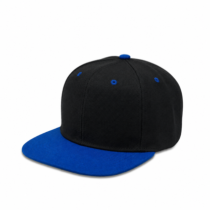 Plain Poly Snapback Hat 8002